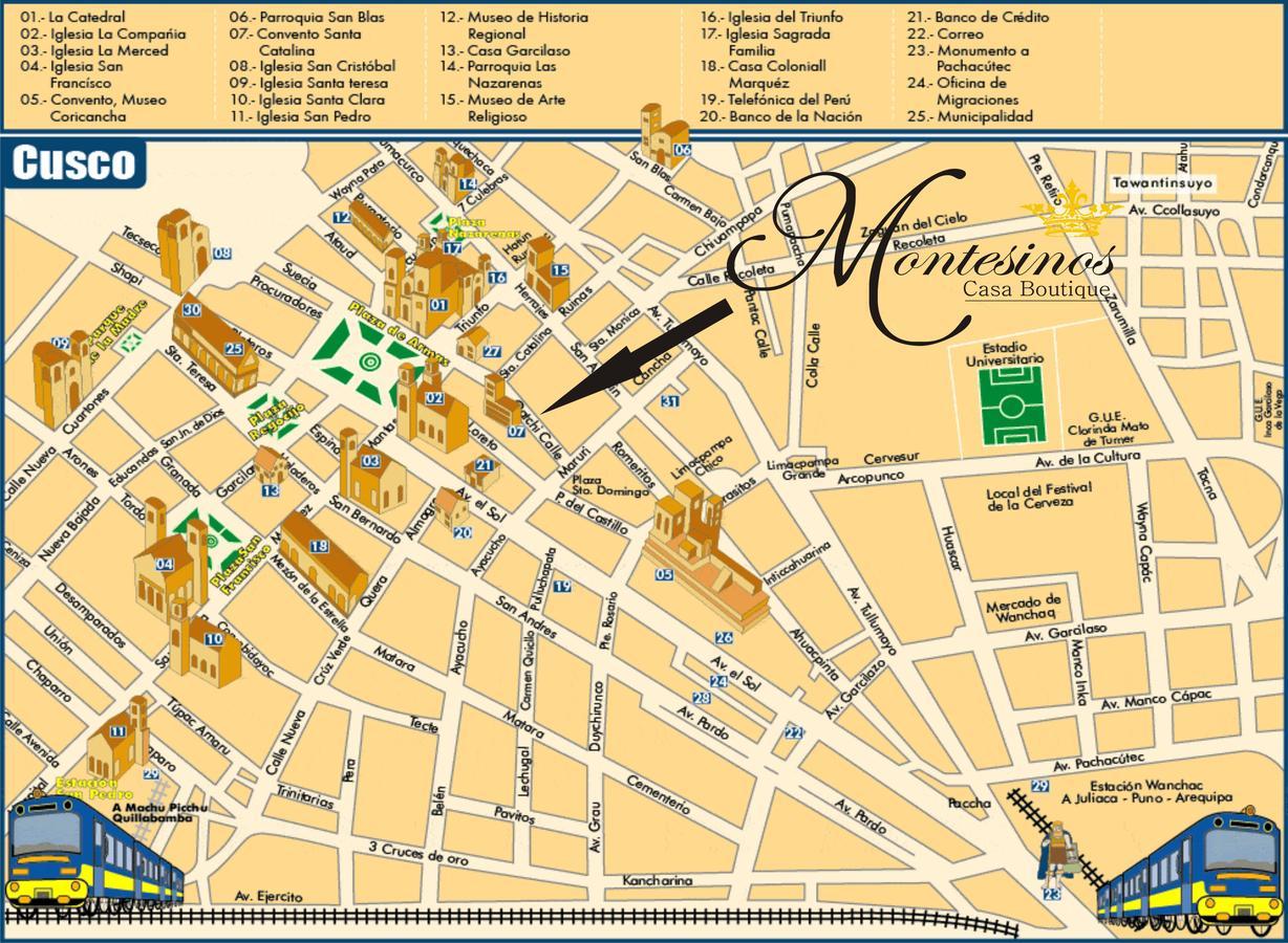 Casa Montesinos Boutique Bed & Breakfast Cusco Exterior photo